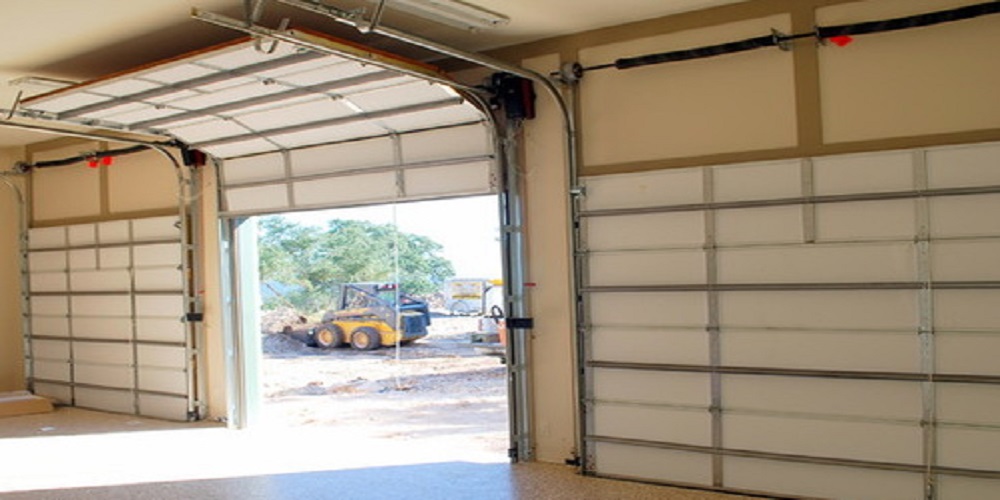 Installing the garage or commercial door